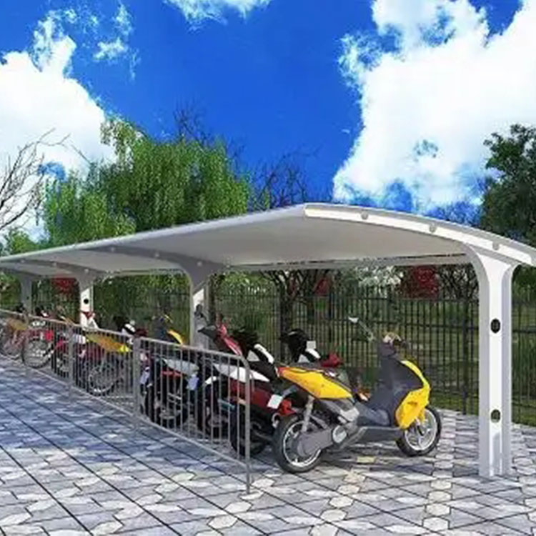 金乡县膜结构电动车棚